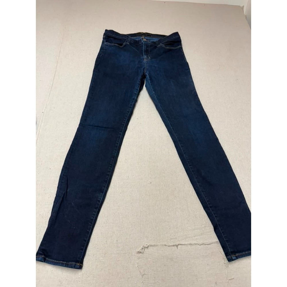 J Brand Women’s Dark Wash Skinny Jeans Size 29 Stretch Denim [A34]